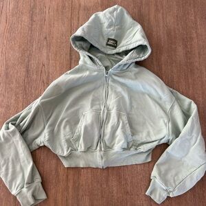Daily Drills Mint Zip-Up Hoodie XS/S